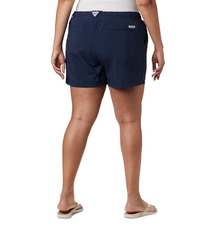 Pantaloni Scurti Columbia PFG Backcast Apa Dama Bleumarin | Plus Size QKQAZ9M87